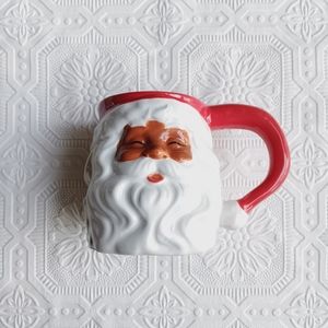 Smiling Santa Face Mug 18 oz